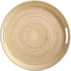 Dienblad/serveerblad Rond D42 Cm Bamboe Wit Met Handvaten - Serveerbladen, Dienbladen & Keukenbenodigdheden 8 Dienblad/serveerblad Rond D42 Cm Bamboe Wit Met Handvaten - Serveerbladen, Dienbladen & Keukenbenodigdheden -Merkloos Verkoopwinkel 1200x1195 42