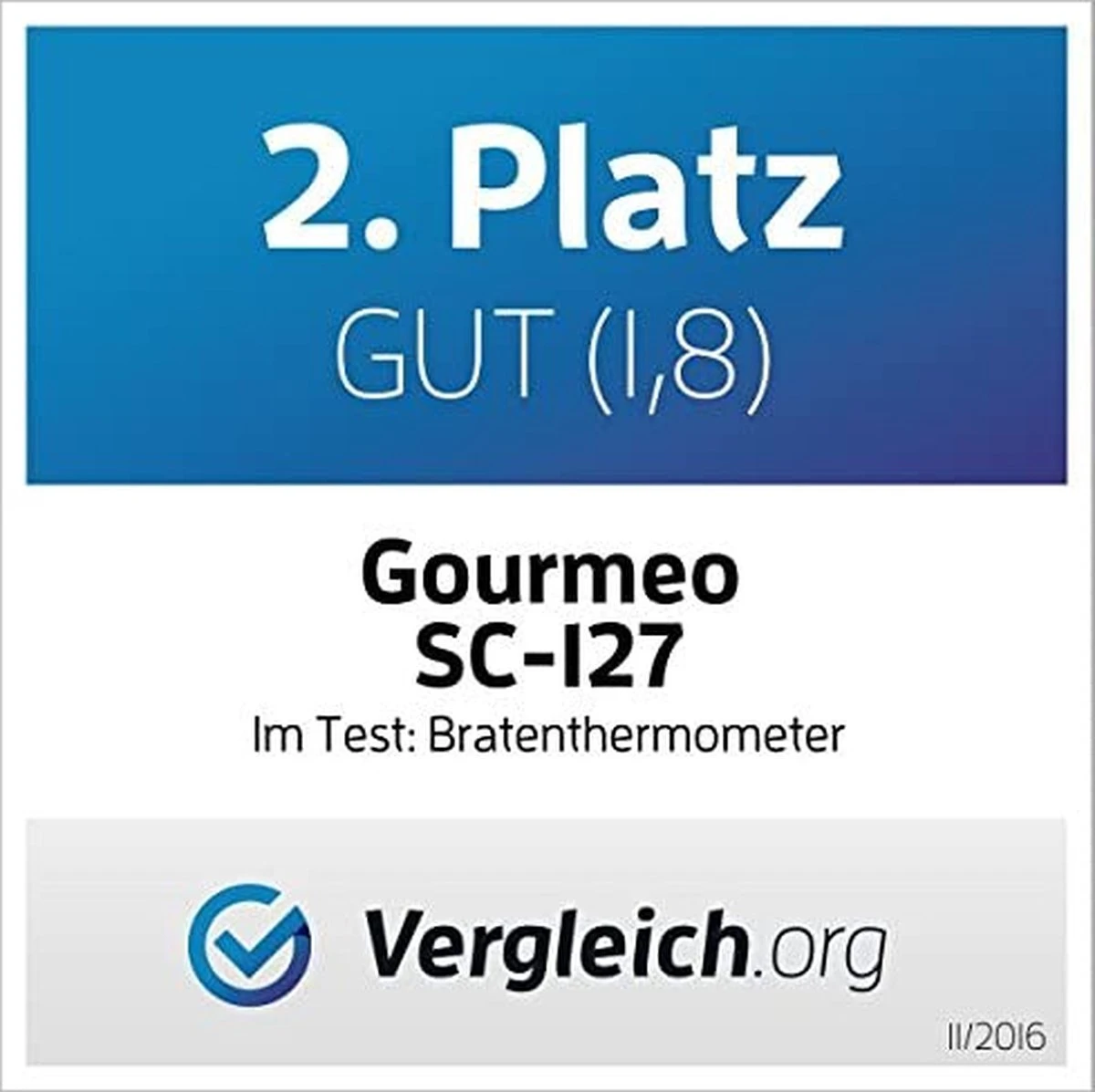 GOURMEO® 2-in-1 Vleesthermometer (vlees En Oventemperatuur) Van Roestvrij Staal Met Gaarpuntweergave, Braadthermometer, Grillthermometer, Oventhermometer 6 GOURMEO® 2-in-1 Vleesthermometer (vlees En Oventemperatuur) Van Roestvrij Staal Met Gaarpuntweergave, Braadthermometer, Grillthermometer, Oventhermometer - Afbeelding 6