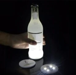 LED Onderzetter - Bottle Light - Fles Licht - Glas Verlichting (6 Stuks) -Merkloos Verkoopwinkel 1200x1197 15