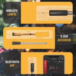 Draadloze Thermometer Met Bluetooth En App - Oven Thermometer - BBQ Thermometer - Keuken Thermometer -Merkloos Verkoopwinkel 1200x1198 47