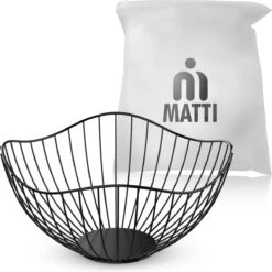 MATTI® - Fruitschaal - Fruitmand - Keuken Accessoires - Trendy Keuken Organizer - Zwart Metaal -Merkloos Verkoopwinkel 1200x1198 81
