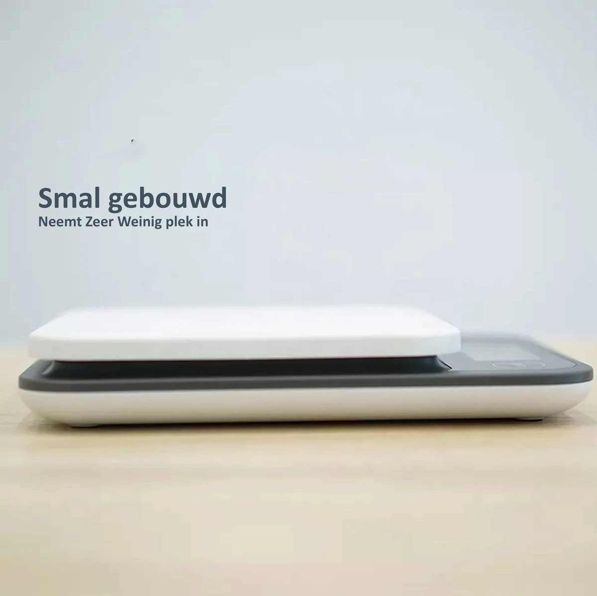 Keukenweegschaal Digitaal - Precisie Keuken Weegschaal - Tot 5 KG 3 Keukenweegschaal Digitaal - Precisie Keuken Weegschaal - Tot 5 KG - Afbeelding 3