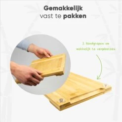 JoFlow® Premium Borrelplank Of Tapasplank Bamboe Hout | Kaasplank Of Serveerplank| INCL. EXTRA Tapas Schaaltje -Merkloos Verkoopwinkel 1200x1199 16