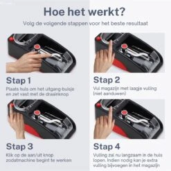 Sigaretten Maker Electrisch - Elektrische Sigarettenmaker Rood Voor Perfecte Sigaretten - Sigaretten Maker EarKings -Merkloos Verkoopwinkel 1200x1199 22