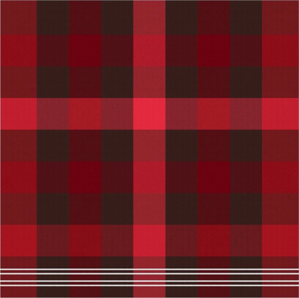 DDDDD Feller - Theedoek - Red - 6 Stuks 2 DDDDD Feller - Theedoek - Red - 6 Stuks - Afbeelding 2