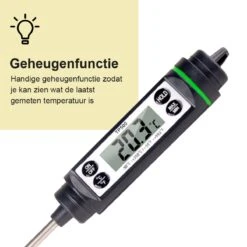 Lynnz® Digitale Suikerthermometer - Ook Voor Vlees In Bbq Of Oven - Kernthermometer - Vleesthermometer - Oven - Thermometer Koken - Bbq Accesoires - Draadloos -Merkloos Verkoopwinkel 1200x1200 1011