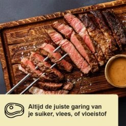 Lynnz® Digitale Suikerthermometer - Ook Voor Vlees In Bbq Of Oven - Kernthermometer - Vleesthermometer - Oven - Thermometer Koken - Bbq Accesoires - Draadloos -Merkloos Verkoopwinkel 1200x1200 1013