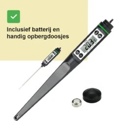 Lynnz® Digitale Suikerthermometer - Ook Voor Vlees In Bbq Of Oven - Kernthermometer - Vleesthermometer - Oven - Thermometer Koken - Bbq Accesoires - Draadloos -Merkloos Verkoopwinkel 1200x1200 1015