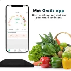 MaxedMore Digitale Precisie Keukenweegschaal - Weegschaal Keuken - Weegschaal - Digitaal - Met Gratis App - Nauwkeurig - Tot 5 Kg -Merkloos Verkoopwinkel 1200x1200 1028