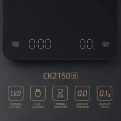 Imtex Koffie Weegschaal - Huishoudelijke Keukenweegschaal - Usb Rechargeable - Led Hidden Screen - Elektronische Weegschaal Met Hoge Temperatuurbestendige Timing - 0.1g Tot 3kg - Zwart 12 Imtex Koffie Weegschaal - Huishoudelijke Keukenweegschaal - Usb Rechargeable - Led Hidden Screen - Elektronische Weegschaal Met Hoge Temperatuurbestendige Timing - 0.1g Tot 3kg - Zwart -Merkloos Verkoopwinkel 1200x1200 1069