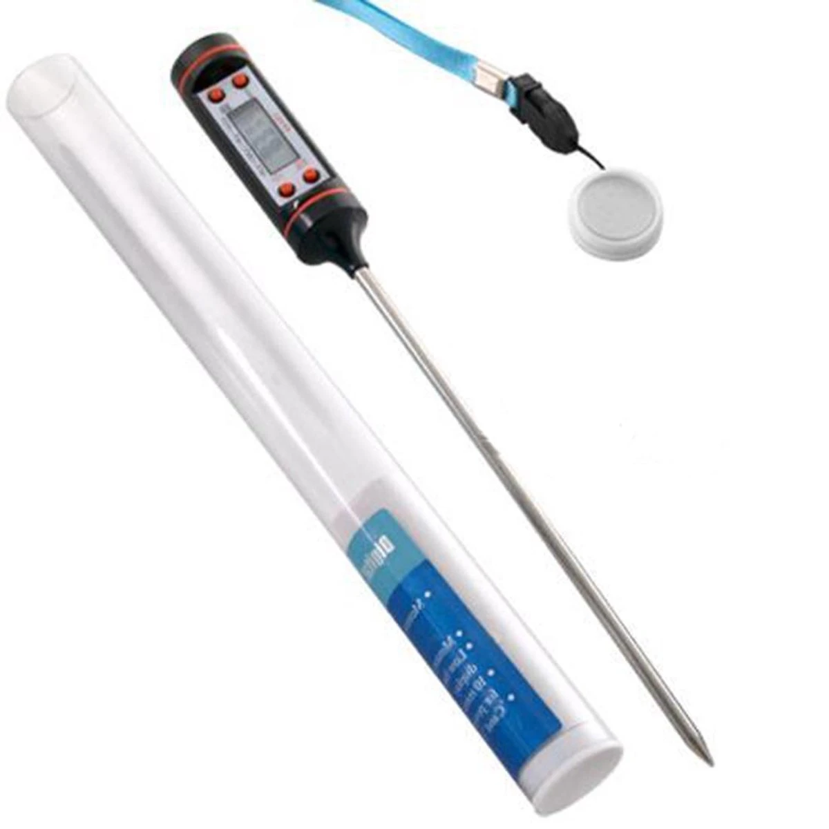 Merkloos Digitale Vleesthermometer - BBQ Thermometer - Voedselthermometer 3 Merkloos Digitale Vleesthermometer - BBQ Thermometer - Voedselthermometer - Afbeelding 3
