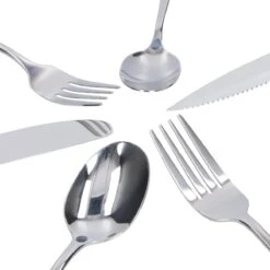 Deleca 8 Persoons Bestekset (48-delig) - Lepels, Messen, Vorken & Steakmessen - Vaatwasserbestendig - Zilver / RVS 17 Deleca 8 Persoons Bestekset (48-delig) - Lepels, Messen, Vorken & Steakmessen - Vaatwasserbestendig - Zilver / RVS -Merkloos Verkoopwinkel 1200x1200 112