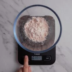 Timar Precisie Keukenweegschaal Digitaal - Keuken Weegschaal K1H - Tarra Functie - Lcd-Scherm - Antislip - 1 Gr Tot 5 Kg – Inclusief Batterijen - Zwart -Merkloos Verkoopwinkel 1200x1200 1121