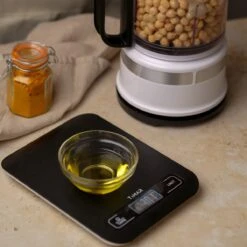 Timar Precisie Keukenweegschaal Digitaal - Keuken Weegschaal K1H - Tarra Functie - Lcd-Scherm - Antislip - 1 Gr Tot 5 Kg – Inclusief Batterijen - Zwart -Merkloos Verkoopwinkel 1200x1200 1123