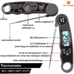 Merkloos PK Goods BBQ Thermometer- BBQ Accesoires -Draadloze Thermometer- Kernthermometer - Waterdicht- Vleesthermometer -Merkloos Verkoopwinkel 1200x1200 1154