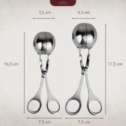 Nimma® Gehaktballen Maker - Set Van 2 - Groot En Klein - Gehaktballen Maker Tang / Lepel - RVS 9 Nimma® Gehaktballen Maker - Set Van 2 - Groot En Klein - Gehaktballen Maker Tang / Lepel - RVS -Merkloos Verkoopwinkel 1200x1200 1159