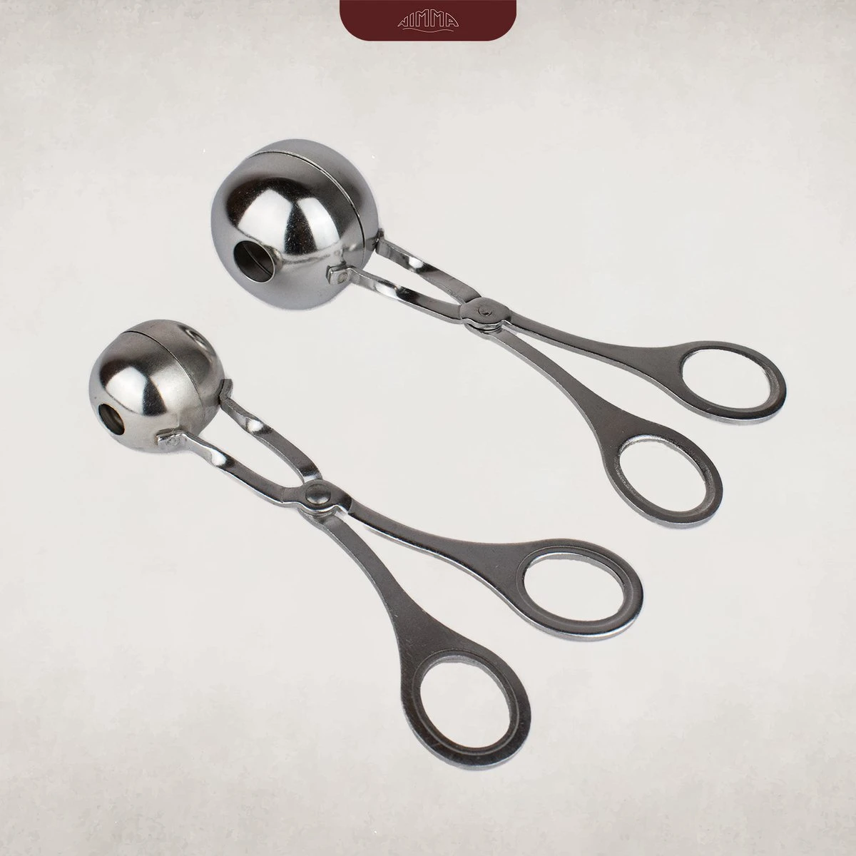 Nimma® Gehaktballen Maker - Set Van 2 - Groot En Klein - Gehaktballen Maker Tang / Lepel - RVS 5 Nimma® Gehaktballen Maker - Set Van 2 - Groot En Klein - Gehaktballen Maker Tang / Lepel - RVS - Afbeelding 5