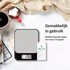 Keukenweegschaal Digitaal - Precisie Keuken Weegschaal - Tot 5 KG 22 Keukenweegschaal Digitaal - Precisie Keuken Weegschaal - Tot 5 KG -Merkloos Verkoopwinkel 1200x1200 1164