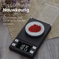 Trendfield Precisie Weegschaal - 0,001 Gr Nauwkeurig - Digitale Keukenweegschaal - Inclusief Batterijen - Zwart -Merkloos Verkoopwinkel 1200x1200 1171