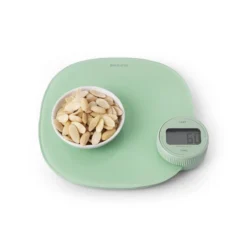 Brabantia Tasty+ Keukenweegschaal Digitaal - Geen Batterij Nodig - Jade Green -Merkloos Verkoopwinkel 1200x1200 1247