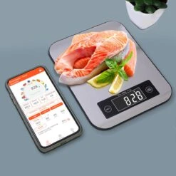Smart Nutrition Scale - Keukenweegschaal - Digitaal & Bluetooth - APP Voor Android En IOS - Maximum Capaciteit 5 KG -Merkloos Verkoopwinkel 1200x1200 1249