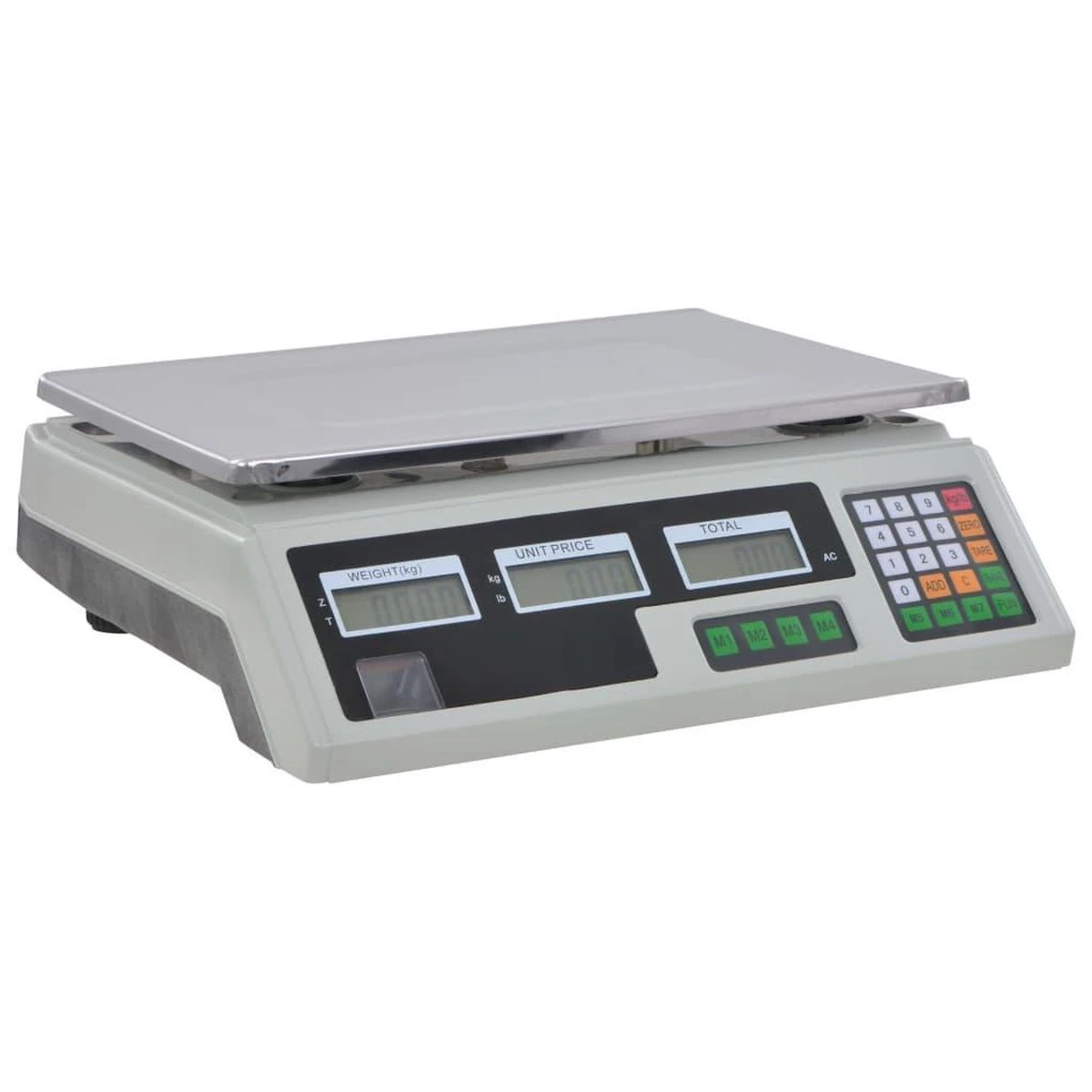 VidaXL Weegschaal Digitaal Met Oplaadbare Batterij 30 Kg 8 VidaXL Weegschaal Digitaal Met Oplaadbare Batterij 30 Kg - Afbeelding 8