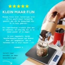 SOEM® Keukenweegschaal Digitaal Met Weegbakjes – Compacte Precisie Weegschaal 0.1 Gram – Koffie Weegschaal – RVS Weegschaal – Tarra Functie -Merkloos Verkoopwinkel 1200x1200 1265