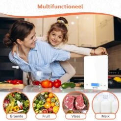 Lekro Digitale Precisie Keukenweegschaal – Weegschaal Keuken - 1gr Tot 15kg – Tarra Functie - Wit 13 Lekro Digitale Precisie Keukenweegschaal – Weegschaal Keuken - 1gr Tot 15kg – Tarra Functie - Wit -Merkloos Verkoopwinkel 1200x1200 1292