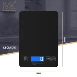 Maison & Kitchen Precisieweegschaal - Digitale Keukenweegschaal -Merkloos Verkoopwinkel 1200x1200 1304