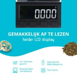 SOEM® Digitale Precisie Weegschaal - 0,001 Tot 50 Gram Tarra Functie - Pocket Scale - Juweliersweegschaal -Merkloos Verkoopwinkel 1200x1200 1315