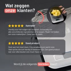 Triple J® Elektronische Keuken Weegschaal – Keukenweegschaal Digitaal – LCD Beeldscherm -Merkloos Verkoopwinkel 1200x1200 1359