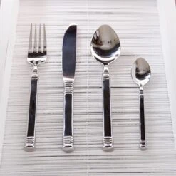 Riviera Maison Bestekset Zilver - Bon Appétit Cutlery - Set Van 4 Stuks 10 Riviera Maison Bestekset Zilver - Bon Appétit Cutlery - Set Van 4 Stuks -Merkloos Verkoopwinkel 1200x1200 138