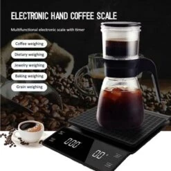 IMTEX - Keukenweegschaal - Koffie Scale - Met Timer - LED Scherm - 3000 Gram - 3 Kilo - Zwart 11 IMTEX - Keukenweegschaal - Koffie Scale - Met Timer - LED Scherm - 3000 Gram - 3 Kilo - Zwart -Merkloos Verkoopwinkel 1200x1200 1381