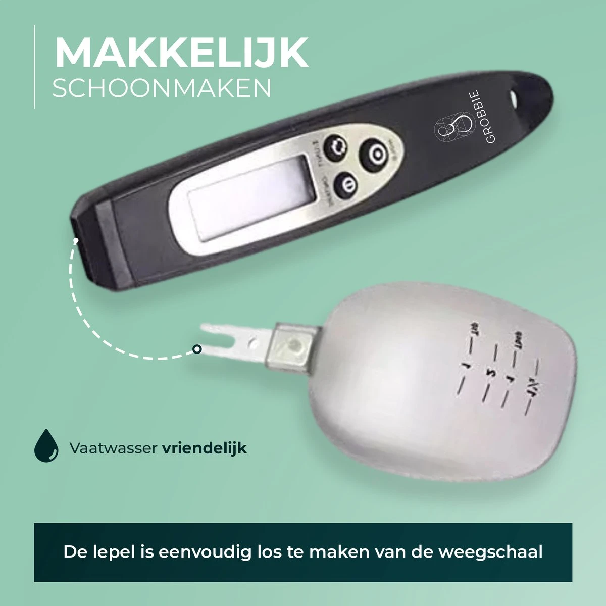 Digitale Lepelweegschaal - Weeglepel - Keukenweegschaal Digitaal - Weegschaal Keuken - Precisie Weegschaal Keuken Van 0,2 Tot 500 Gr - Maatlepels 6 Digitale Lepelweegschaal - Weeglepel - Keukenweegschaal Digitaal - Weegschaal Keuken - Precisie Weegschaal Keuken Van 0,2 Tot 500 Gr - Maatlepels - Afbeelding 6