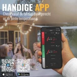 Draadloze Thermometer Met Bluetooth En App - Oven Thermometer - BBQ Thermometer - Keuken Thermometer -Merkloos Verkoopwinkel 1200x1200 1419