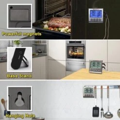 ThermoPro Dubbele Vleesthermometer Digitaal - BBQ Thermometer - Incl. Batterij -Merkloos Verkoopwinkel 1200x1200 1456