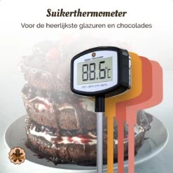 Suikerthermometer Digitaal – Kookthermometer – Vleesthermometer – Kerntemperatuurmeter – Draadloos – Thermometer Ook Geschikt Voor Vlees, BBQ, Oven -Merkloos Verkoopwinkel 1200x1200 1462
