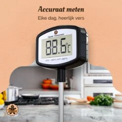 Suikerthermometer Digitaal – Kookthermometer – Vleesthermometer – Kerntemperatuurmeter – Draadloos – Thermometer Ook Geschikt Voor Vlees, BBQ, Oven -Merkloos Verkoopwinkel 1200x1200 1463