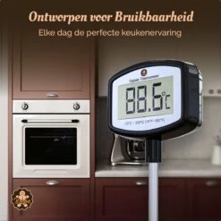 Suikerthermometer Digitaal – Kookthermometer – Vleesthermometer – Kerntemperatuurmeter – Draadloos – Thermometer Ook Geschikt Voor Vlees, BBQ, Oven -Merkloos Verkoopwinkel 1200x1200 1469