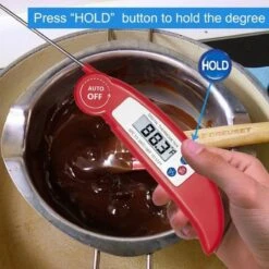 Gohh Digitale Vleesthermometer - Kookthermometer - Suikerthermometer - Inklapbare Sonde - BBQ Thermometer - LCD Scherm - Meter Tot 300 °C - Zwart -Merkloos Verkoopwinkel 1200x1200 1525