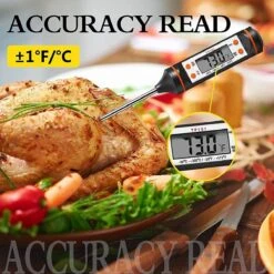 IGOODS - Digitale Vleesthermometer - Keukenthermometers- BBQ Thermometer- Voedselthermometer- RVS