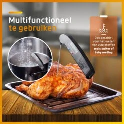 Movi BASIC ® - Vleesthermometer – BBQ Thermometer- Inclusief E-Book – Kernthermometer – Kamado - Barbecue – Suikerthermometer – Digitaal – Keukenthermometer – Kerntemperatuurmeter -Merkloos Verkoopwinkel 1200x1200 1562