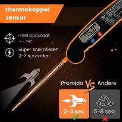 Digitale Vleesthermometer Waterdicht - BBQ Thermometer - Kernthermometer - Suikerthermometer – Kookthermometer Voor Vloeistof -Merkloos Verkoopwinkel 1200x1200 1574