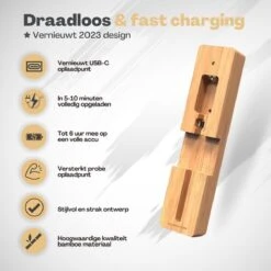 Vulpes Kitchen® Vleesthermometer Pro - Draadloos - Bluetooth & App - 2 In 1 Oventhermometer - RVS & Fast Charger - 30 Meter -Merkloos Verkoopwinkel 1200x1200 1601