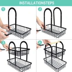 Fruitschaal Etagere 2 Lagen Voor Keuken - Rond - Large - 30x18x32 - Fruitmand Zwart Metaal - Keuken Organizer - Industrieel -Merkloos Verkoopwinkel 1200x1200 1725