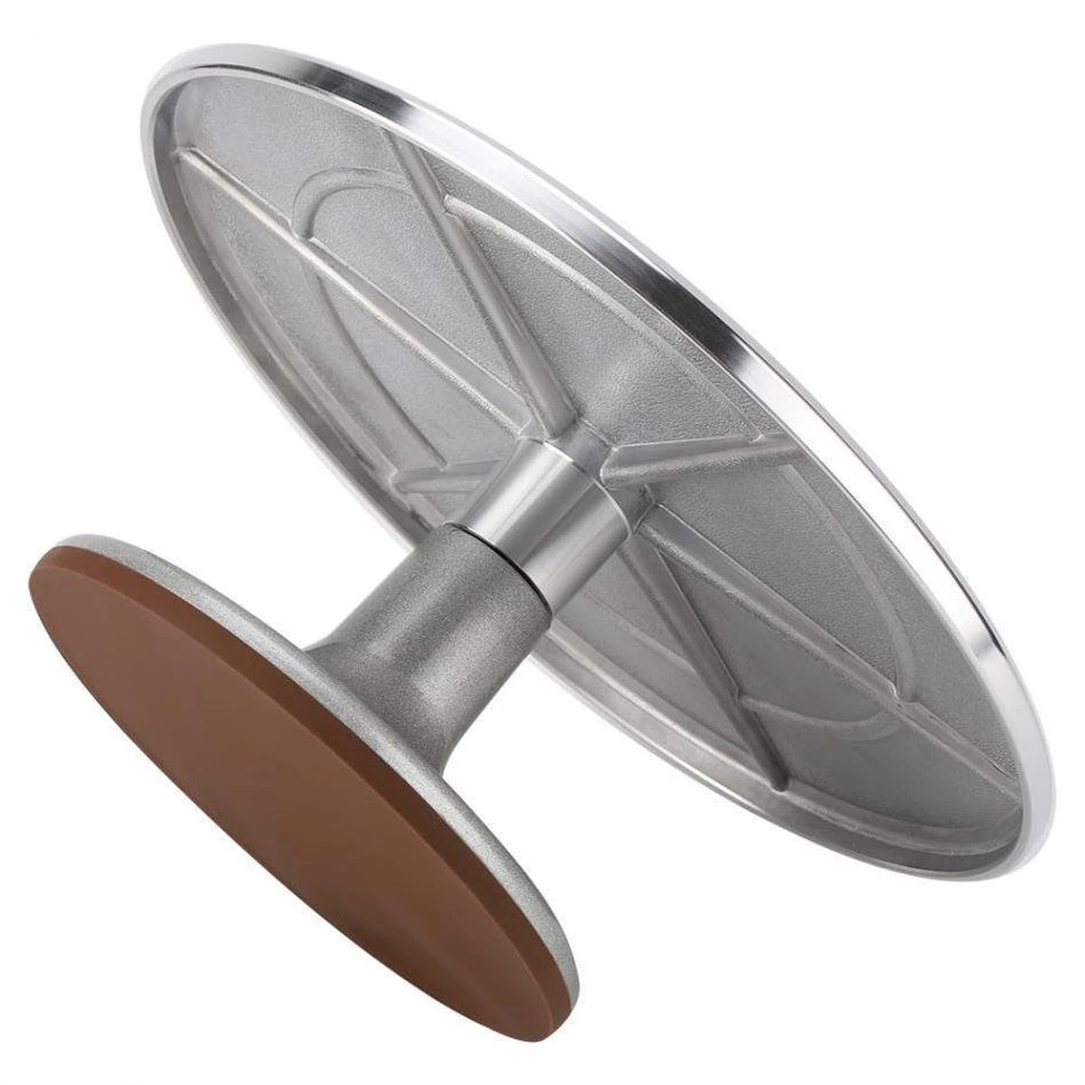 Krumble Taartplateau Draaibaar RVS / Diameter Van Ø31cm / Ideaal Voor Het Snijden En Maken Van Taarten - Geborsteld Chroom 2 Krumble Taartplateau Draaibaar RVS / Diameter Van Ø31cm / Ideaal Voor Het Snijden En Maken Van Taarten - Geborsteld Chroom - Afbeelding 2