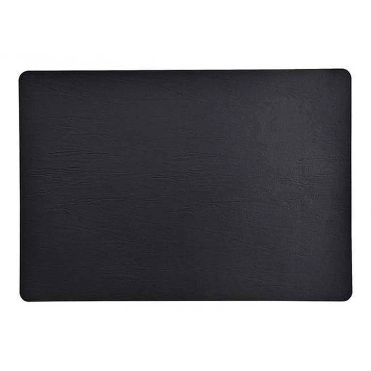 Merkloos 8x Placemats Van Zwart Leer 43 X 30 Cm 2 Merkloos 8x Placemats Van Zwart Leer 43 X 30 Cm - Afbeelding 2