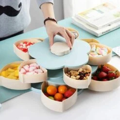 Etagère Organizer-roterend-hapjes-diverse Snoep-anti Slip-telefoonhouder