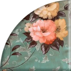 Merkloos Rond Tafelzeil - Ø 140 Cm - Roses - Mintgroen -Merkloos Verkoopwinkel 1200x1200 1884