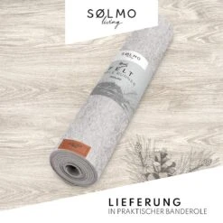 Sølmo I Design Tafelloper Grijs Vilt I 150x40 Cm Tafelloper I Scandinavische Vilt Loper Tafel Wasbaar Met Leren Label - Tafelloper Winter -Merkloos Verkoopwinkel 1200x1200 1938